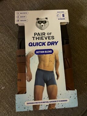 Pair of Thieves Boxer Briefs 3-Pack - Brown & Navy